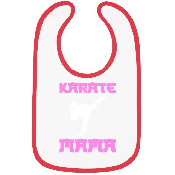 Discover Karate Mama Karate Mom Bibs