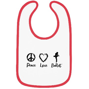Discover Ballet Love Bibs