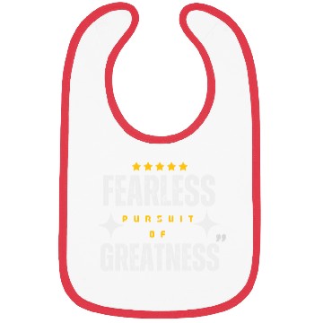 Discover Fearless Pursuit of Greatness Bibs