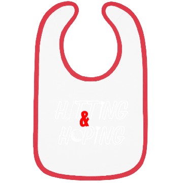Discover Hitting & Hoping Golf Wear_White Version Bibs