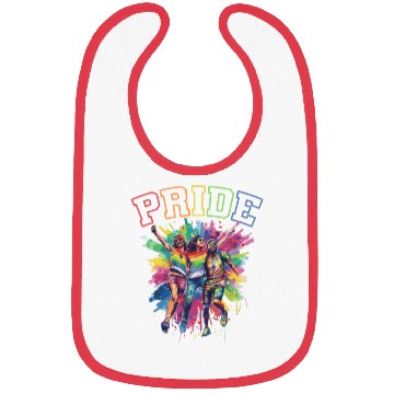 Discover Rainbow Connection Embrace ,Happy Pride Bibs