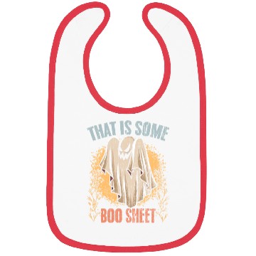 Discover That Is Some Boo Sheet Retro Ghost Hunting Bibs