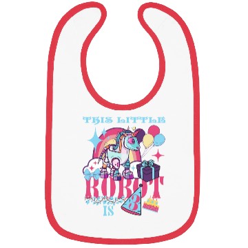 Discover This Little Robot Is 3 Funny Unicorn Robotics Bibs