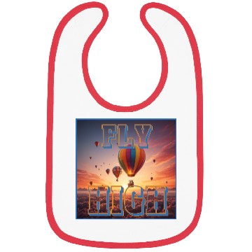 Discover Novelty Fly High Bibs