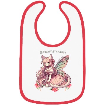 Discover Enchanted Dreamy Stardust-A Cat Fairycore Fantasy Bibs