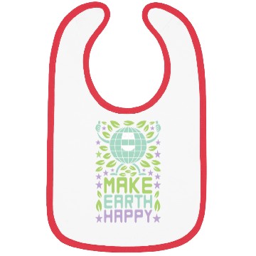 Discover Make Earth Happy Bibs