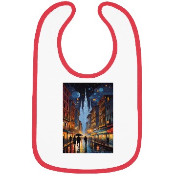 Discover street in the night Bibs