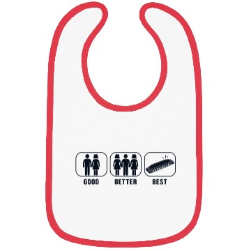 Discover Good Better Best Harmonica Harmonist Harmonicist Bibs