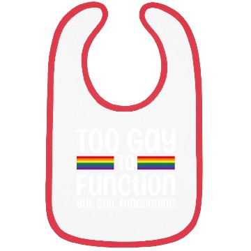 Discover Gay Apparel Pride Month Bibs