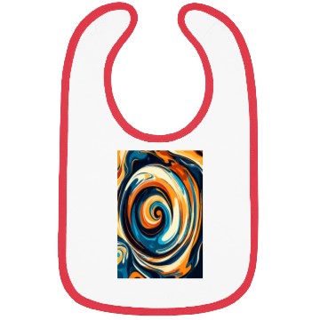 Discover Blue Serenity with Golden Tides Bibs