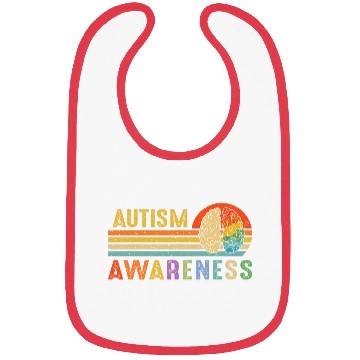Discover World Autism Awareness Neurodiversity Autistic Bibs