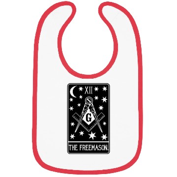 Discover Freemason Tarot Card Funny Bibs