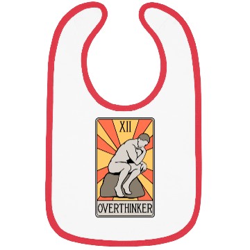 Discover Overthinker Tarot Card - Introvert - Anxiety Bibs