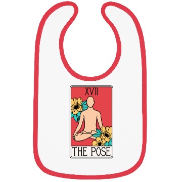Discover The Pose - Yoga Tarot Card Bibs