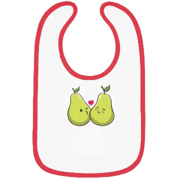 Discover Friend Girlfriend Fiancee Wife Fiance Wedding Bibs