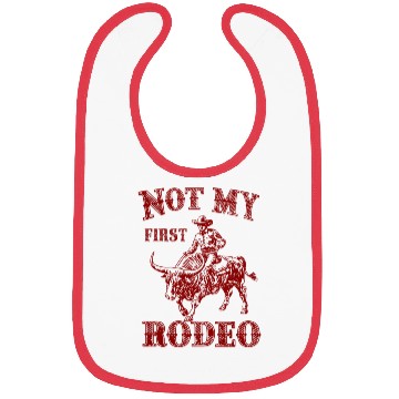 Discover Not My First Rodeo Bibs