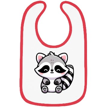 Discover Cute Raccoon Cub Bibs