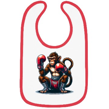 Discover Muay Thai Monkey - Martial Arts Bibs