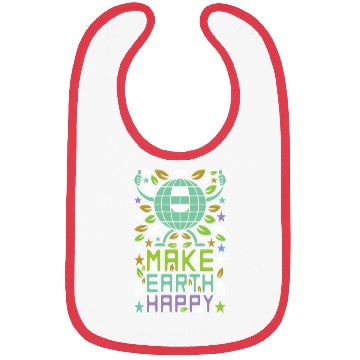 Discover Make Earth Happy Bibs