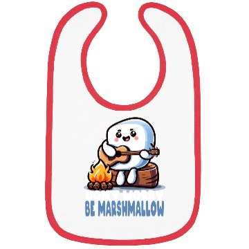 Discover Don't Worry Be Marshmallow Cute Camping Bibs