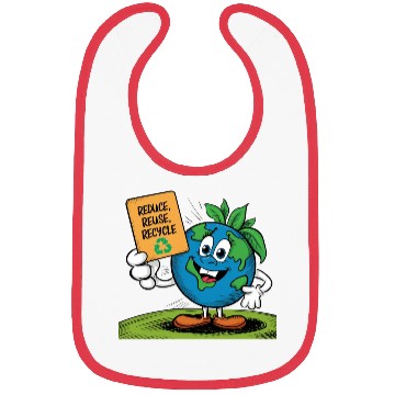 Discover Reduce, Reuse, Recycle Earth day - April 22 Bibs
