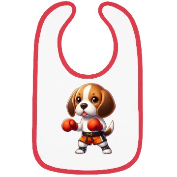 Discover Muay Thai Beagle Bibs