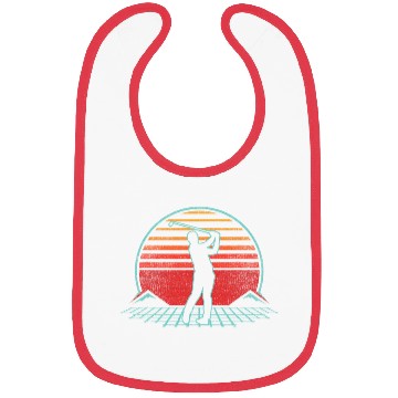 Discover Golf 70s 80s Golfer Player Bibs
