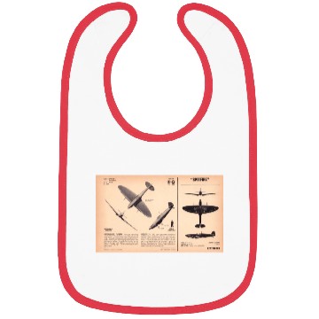 Discover Spitfire Recognition Sheet Bibs