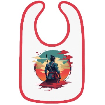 Discover Anime samurai silhouet Bibs