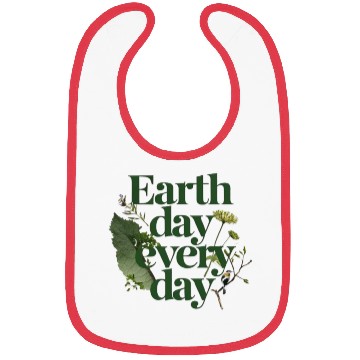 Discover Nature's Anthem: Earth Day Every Day Bibs