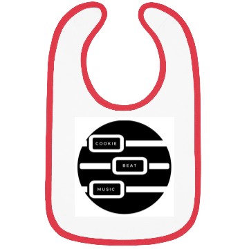 Discover Cookie Beat Circle Logo Bibs