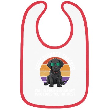 Discover Labrador Lover AFFECTIONATE TRACKER Labrador Bibs