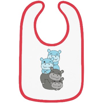 Discover Car Flag Pride Lgbtq Cute Hippo Bibs