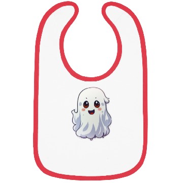 Discover Cute Ghost Chibi Bibs