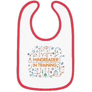 Discover Mindreader in training, psycho students Bibs