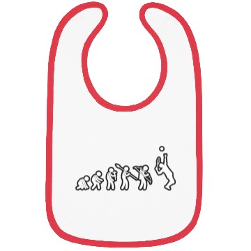Discover Evolution Tennis White Grunge Bibs
