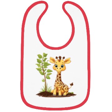 Discover Earth Day Giraffe: Vibrant, Cute Design Bibs