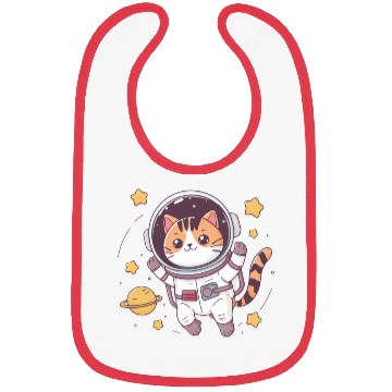 Discover Cosmic Tiger Cub Bibs