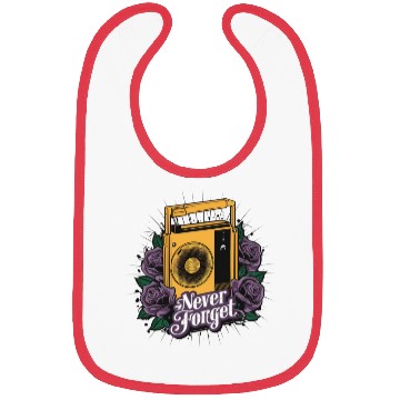 Discover walkman yellow Bibs