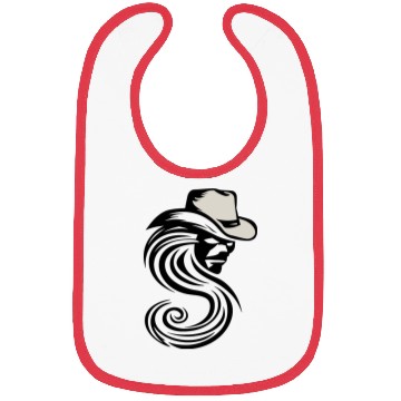 Discover Dust Devil Cowboy Design Vector 2 Colors Bibs