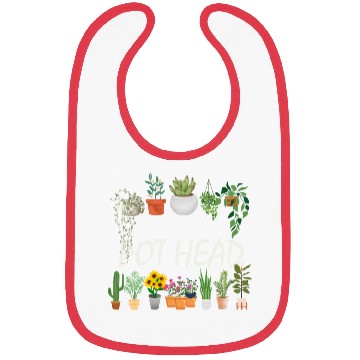 Discover Plant Lover and Gardener: Pot Head Succulent Bibs