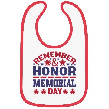 Discover Memorial day ! respect for all Bibs