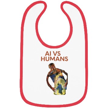 Discover AI Versus Human, Artificial Intelligence Bibs