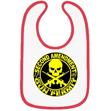 Discover 2nd Amendment Gun Permit © WhiteTigerLLC.Com Bibs