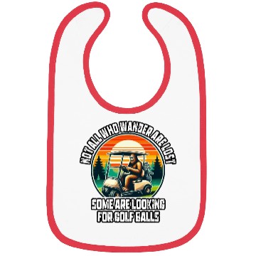 Discover Bigfoot Riding Golf Car Bibs