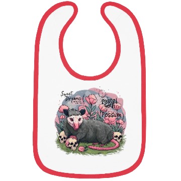 Discover sweet dreams goth possum Street Cats Squad Bibs