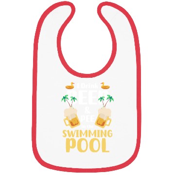 Discover Swimming Pool Summer Cooling Off Friends Bibs