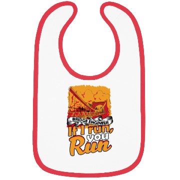 Discover Bridge Engineer If I Run, You Run Bibs