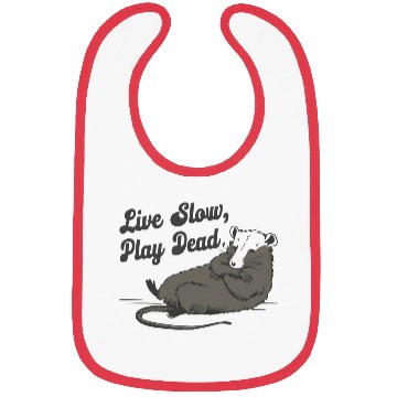 Discover Funny Possum Live slow play dead Street Cat Bibs