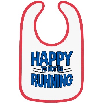 Discover Happy To Not Be Running 2 Bibs
